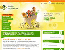 Tablet Screenshot of krabickovadieta.sk